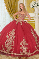 Off Shoulder Ball Gown by Elizabeth K GL3673