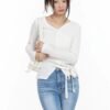 Button Front Knit Cardigan
