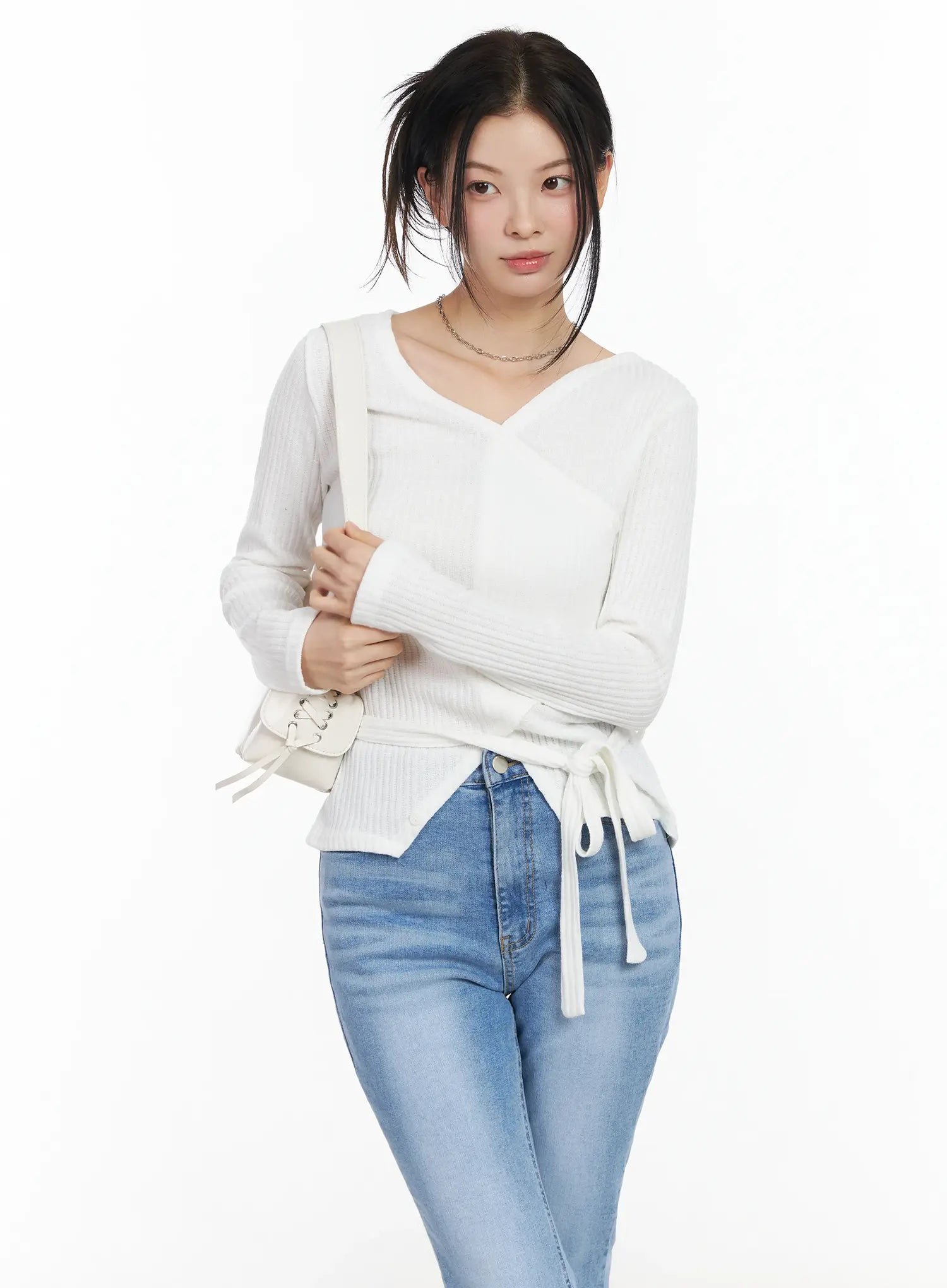 Button Front Knit Cardigan