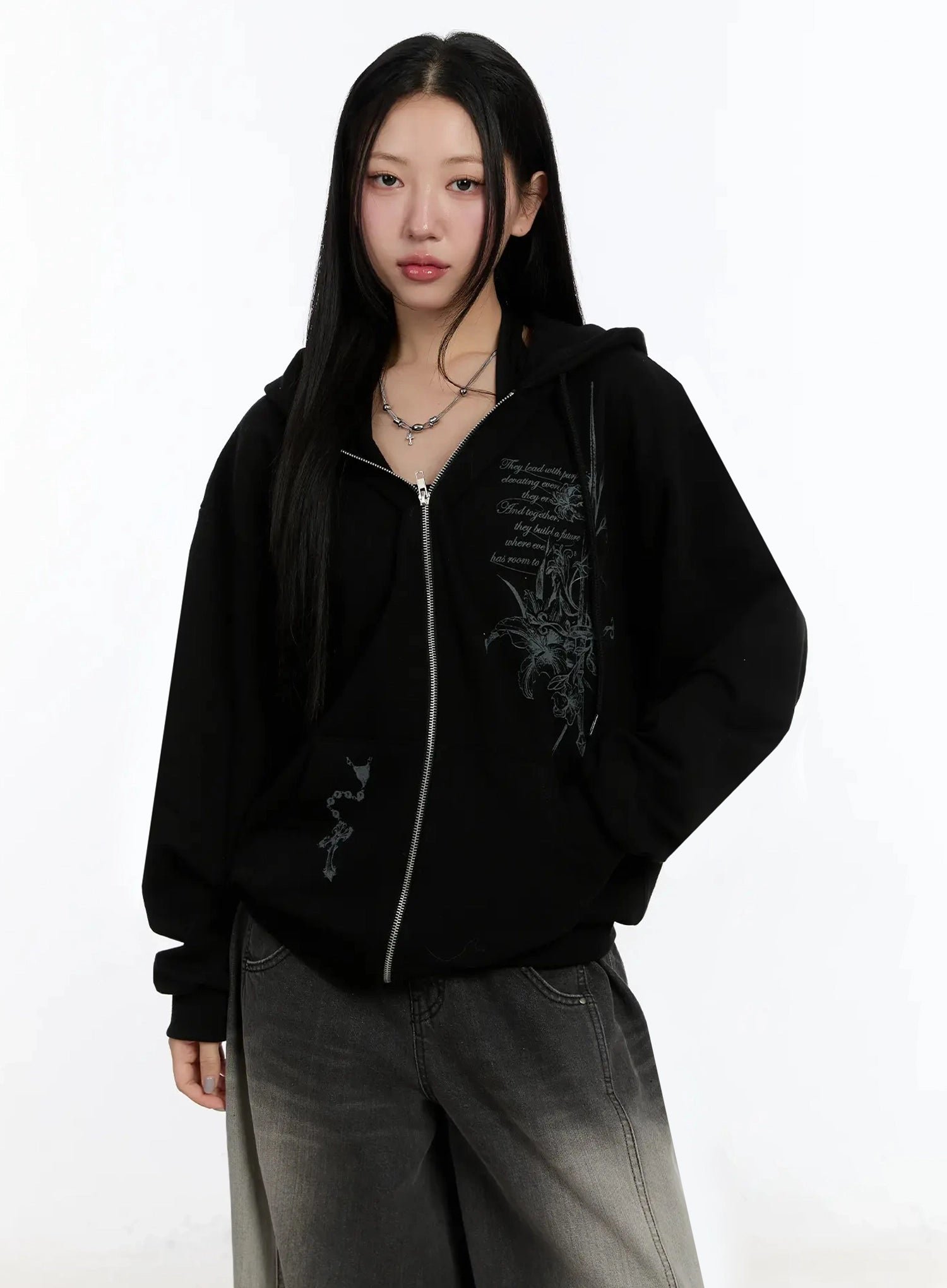 Relaxed Fit Statement Graphic T-Shirt