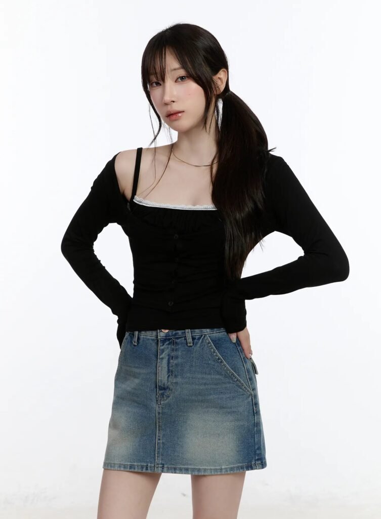 High Neck Zip Front Jacket